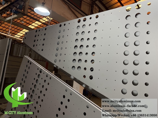 Metallperforierte Platten Aluminiumbildschirm Architektonische Baustoffe Dekoration