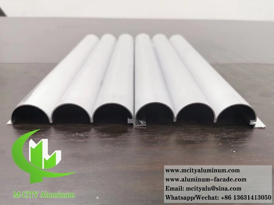 Aluminiumprofil Wellplatte für Gebäudewand Fassade Verkleidung Dekoration Pulver beschichtet 10 Jahre Garantie