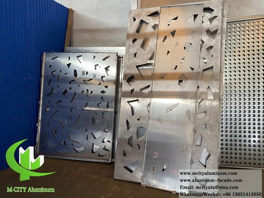 Metallperforierte Platten Aluminiumbildschirm Architektonische Baustoffe Dekoration