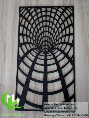 Guter Preis Lasergeschnitt Pulverbeschichtete Aluminiumverkleidung 1200x2400mm für Metallfassadenwandverkleidung Online