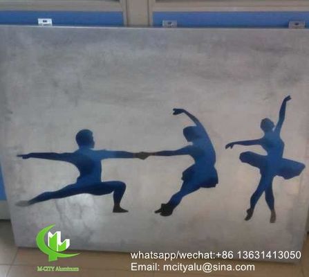 Guter Preis Pulverbeschichtete Aluminium-Bekleidung mit benutzerdefinierten RAL-Farben und 1000x2000mm Größe für Fassadendekoration Online