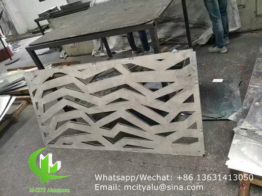 Guter Preis 3 mm dickes, pulverbeschichtetes, perforiertes Aluminiumpaneel für Fassadenverkleidungen mit individuellen Mustern Online