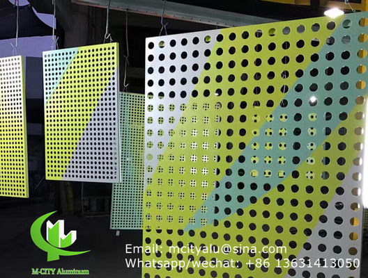 Guter Preis Individuelle Muster Aluminium Lochblech Pulverbeschichtete Fassadenverkleidung 1000x2000mm Online