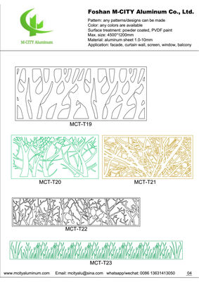 Guter Preis 3mm Stärke Pulverbeschichtete Aluminium Vollpaneele für Fassadenverkleidungen mit kundenspezifischen RAL-Farben Online