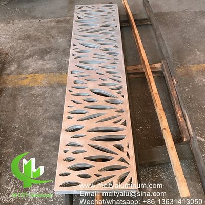 Guter Preis Pulverbeschichtete perforierte Aluminium-Fassadenplatte mit anpassbaren Mustern in der Größe 1000x2000mm für die Außenverkleidung von Gebäuden Online