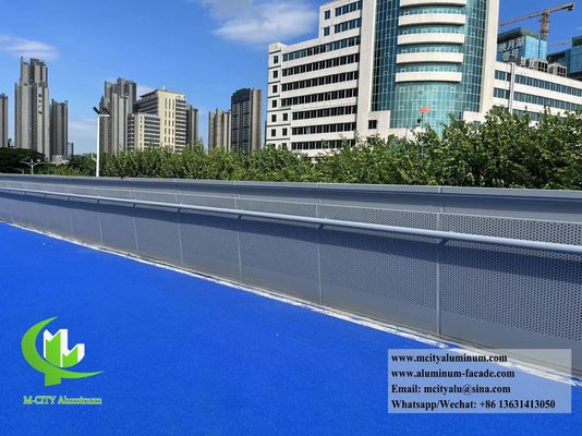 Guter Preis PVDF-Farbe Perforierter Aluminium-Fassaden-Panel mit anpassbaren Designs und einer Dicke von 3 mm für Außendekoration Online