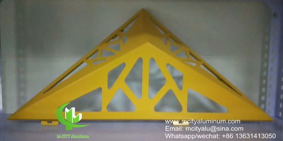 Guter Preis Pulverbeschichtete perforierte Aluminium-Fassadenplatte mit anpassbaren RAL-Farben und CNC-Laser-Schnittmustern Online