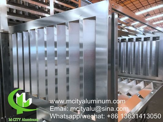 Guter Preis Außenluftkonditionierende Abdeckung Aluminiumabdeckung für Fassadendekoration Online