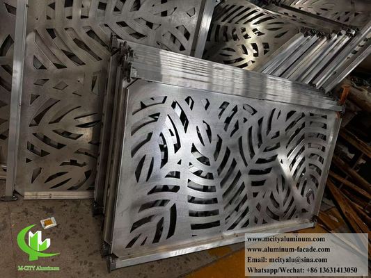 Guter Preis CNC-Schneidplatte aus Aluminium, dekoratives Blech für Zäune und Fenster mit farbenfroher Lackierung Online