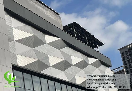 Guter Preis 3D-Metallverkleidung Aluminiumplatten für architektonische Fassaden und Wandverkleidungssysteme Online