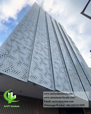Guter Preis Perforated Aluminum Facade Wall Cladding Decoration Online
