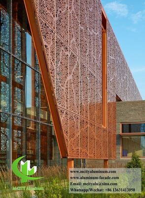 Guter Preis angepasste Größe PVDF beschichtet 3003 Aluminiumlegierung Fassadenverkleidung Panel für Premium-Wandlösungen Online