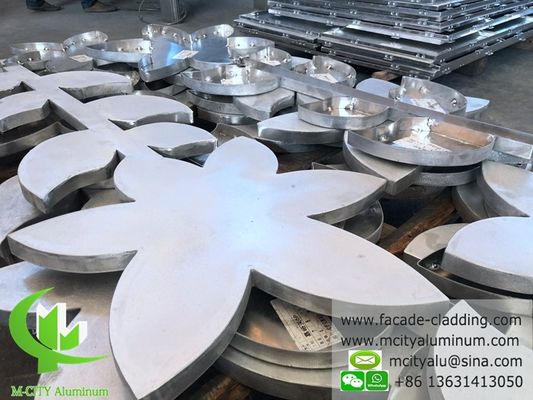 Guter Preis Außen-Aluminium-Fassadenplatte für Wandverkleidung mit PVDF-Farbe und PPG-Beschichtung in anpassbaren RAL-Farben Online