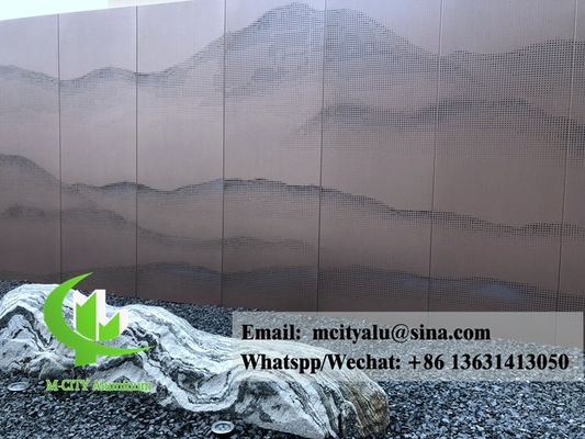 Guter Preis Maßgeschneiderte pulverbeschichtete Lochblech-Aluminiumplatte für Fassadenverkleidungen 1000x2000mm Online