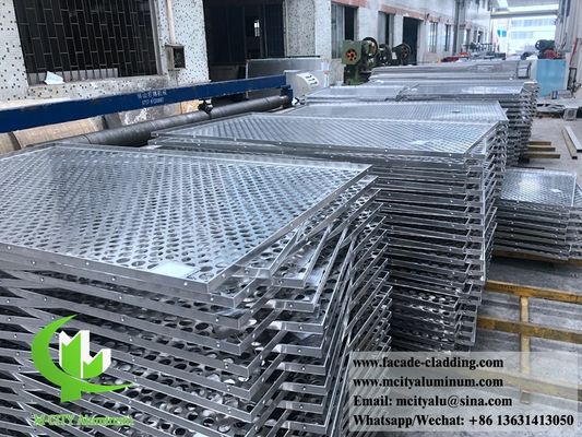 Guter Preis Metall Außen Aluminium Laserschneidblatt Architektural Aluminium Fassade Laserschneidung für Vorhangwand Online