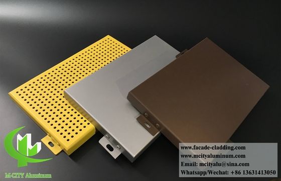 Guter Preis Pulverbeschichtetes perforiertes Aluminium-Fassadenpaneel mit individuellen RAL-Farben und Laserschnitt-Design Online