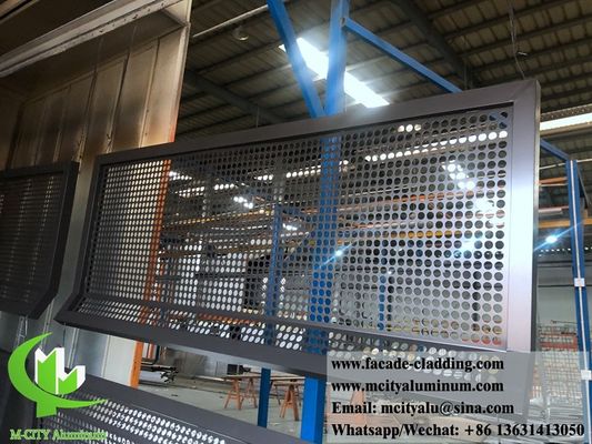 Guter Preis Dauerhafte Perforationsmetallverkleidung Metallfassaden Aluminiumfabrik in Guangzhou Online