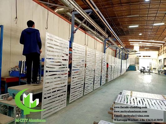 Guter Preis Lasergeschnitten Metallbildschirm für Garten Metallblech Aluminiumwandverkleidung Pulver beschichtet Online