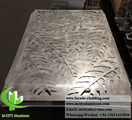Guter Preis CNC-gefrästes, rostfreies, pulverbeschichtetes Aluminium-Verkleidungspanel für massive Fassaden Online