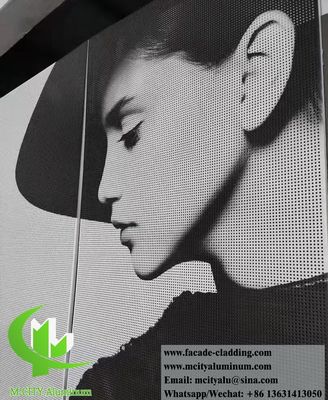 Guter Preis Perforierbares Metallbildschirm Architektur-Aluminiumblech für Wandverkleidung Online