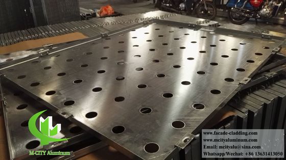 Guter Preis Architektonische metallperforierte Aluminiumplatten mit individuellem Designmuster Online