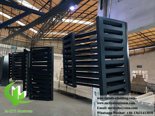 Guter Preis Pulverbeschichtete Aluminium-Klimaanlagenabdeckung mit anpassbaren Mustern und maximaler Größe von 1500x5000mm für Klimaanlagen Online